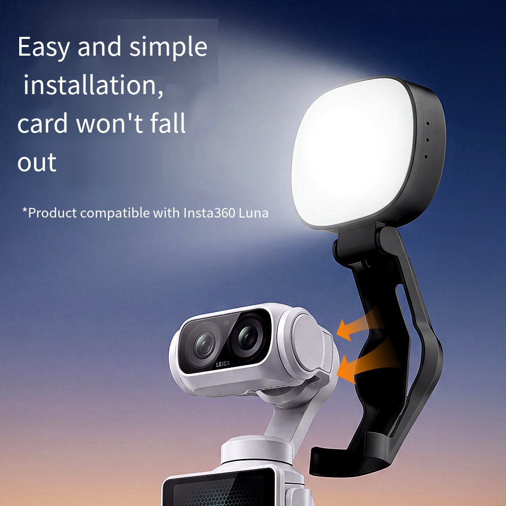 Photography Lighting Kit - Portable Beauty Fill Light for Insta360