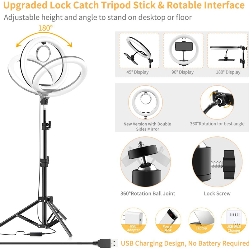 16/26/33cm Selfie Ring Light P - Photography Lighting Tool review and price