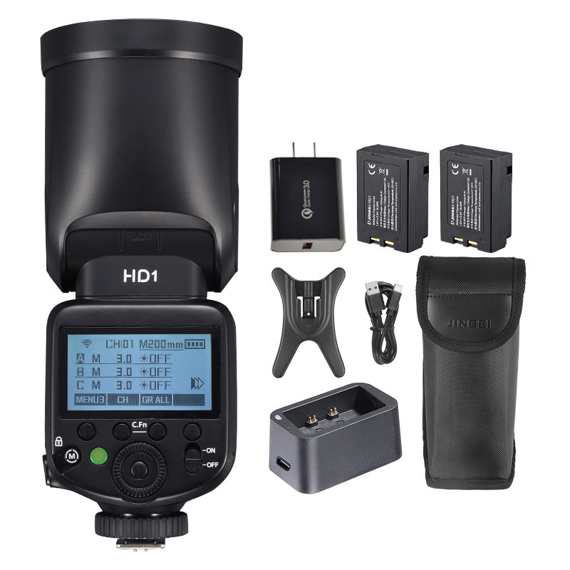 JINBEI HD-1Round-head HSS Spee - Photography Lighting Kit review and price
