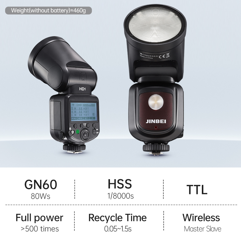 JINBEI HD-1Round-head HSS Spee - Photography Lighting Kit review and price