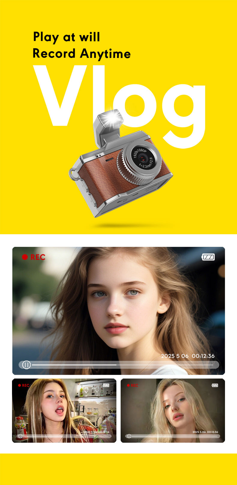 Retro Vintage Mini Digital Cam - Vintage Photography Lighting review and price