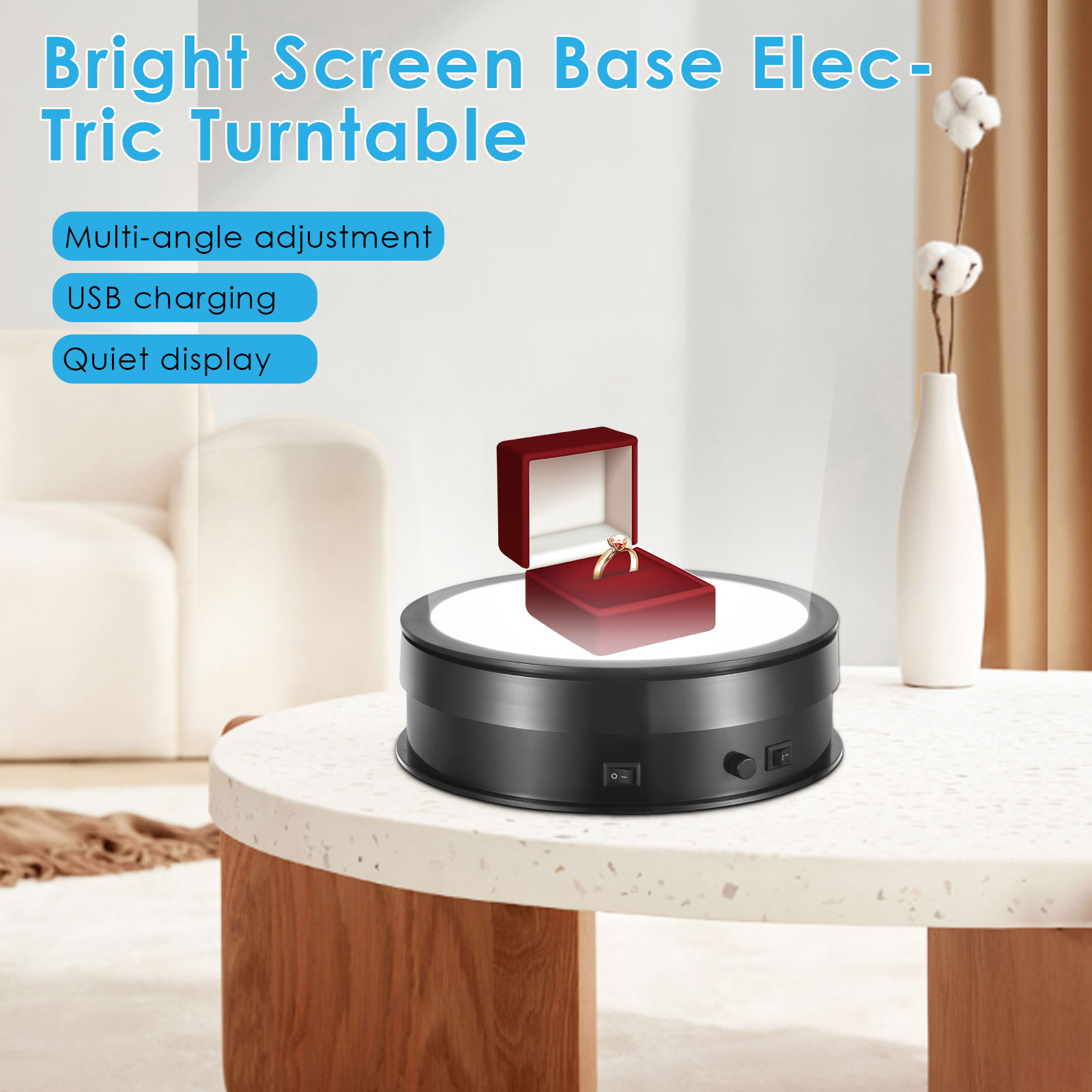 20 CM Lighting Base 360 Degree - Photography Lighting For Jewelry review and price