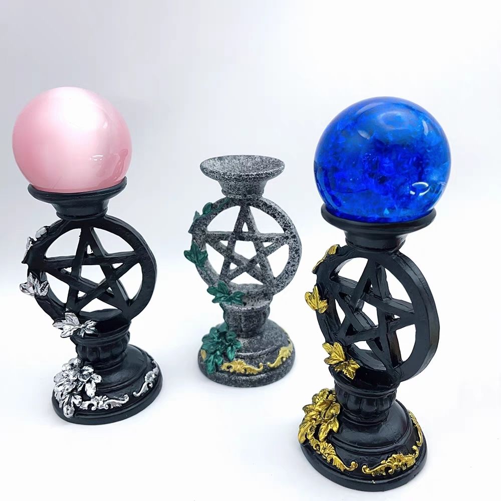 Pentagram Ornament Jade Base C - Vintage Photography Lighting review and price