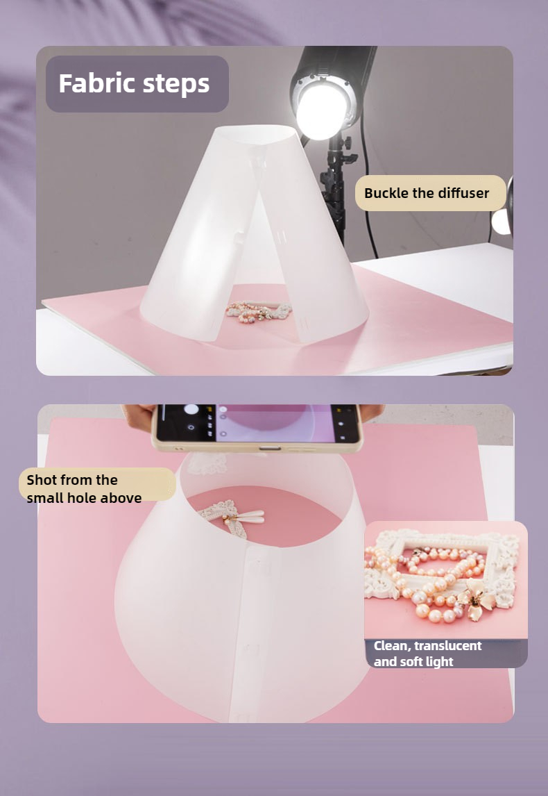 Light Cone Photo Flash Diffuse - Photography Lighting For Jewelry review and price