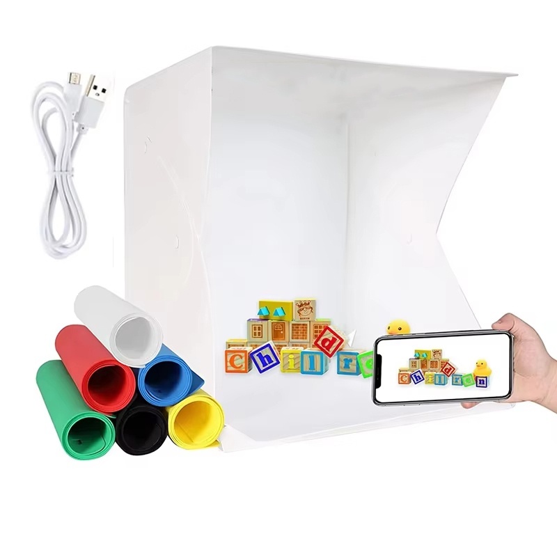 Folding Lightbox Portable Phot - Photography Lighting Kit review and price