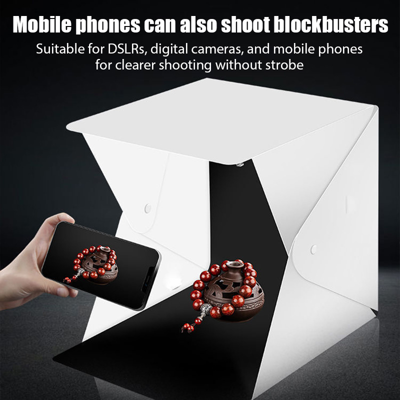 Folding Lightbox Portable Phot - Photography Lighting Kit review and price